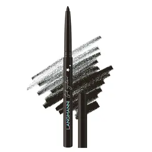 Langmanni Long-Lasting Smudgeproof Matte Eyeliner Pencil, 2 Colors Available, Single Pack, Perfect for All-Day Wear, Longwear Eyeliner