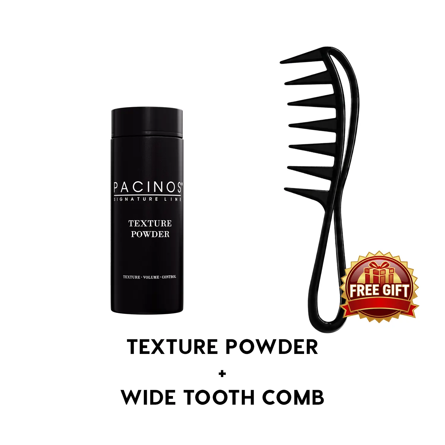 Texture Powder with Free Wide Tooth Comb