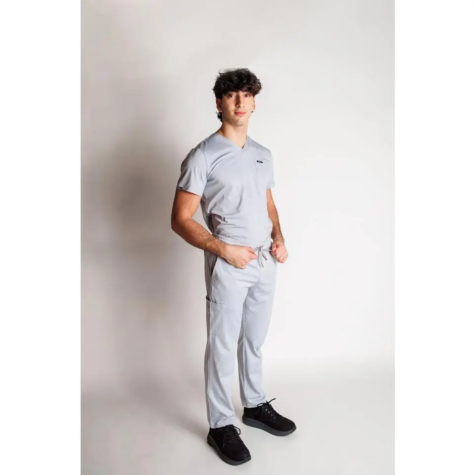 Men's Classic Scrub Set - Gray