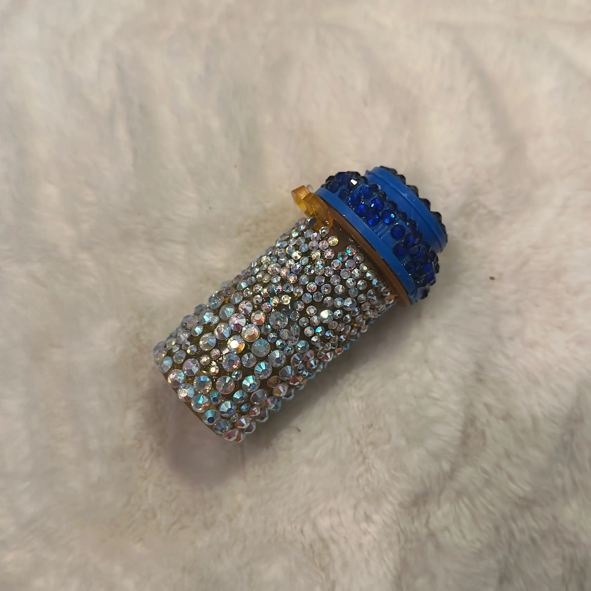 Bedazzle medicine bottle