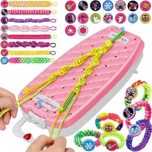 EFFUN Friendship Bracelet Making Kit for Girls – DIY Jewelry Craft Set, String Maker Kit with 7 Knitting Styles, Best Birthday Gift for Girls Aged 6+
