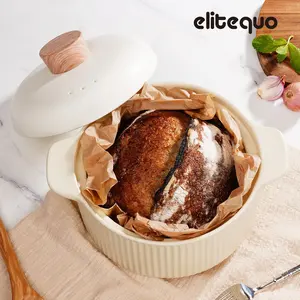 Ceramic Cooking Pot - High-Temperature Resistant, Non-Stick, Easy To Clean, Making Toast- Ideal For Stews, Soups & Porridge - Durable Kitchen Cookware For Home Use, Suitable For Gas Stoves, Electric Stoves And Ovens