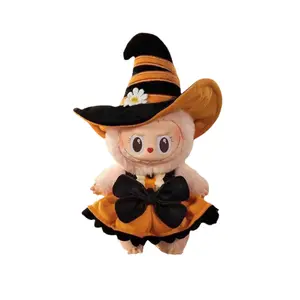 Pop Mart The Monsters Labubu Mokoko Magic of Pumpkin Vinyl Plush Pendant