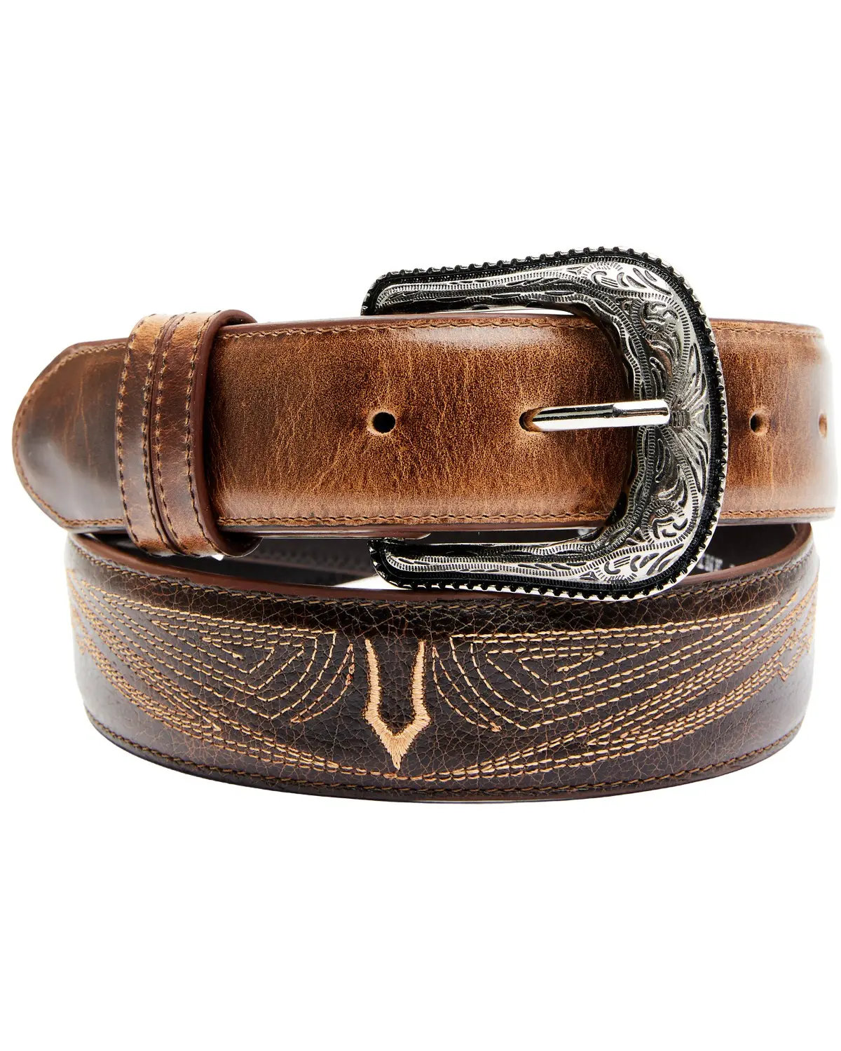 Cody James Men's Men'S Honey Western Belt - Cjasp21bt13