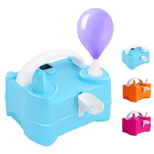 Portable Balloon Inflation Pump with Two Nozzles for Latex Balloons Ideal for Parties and Events