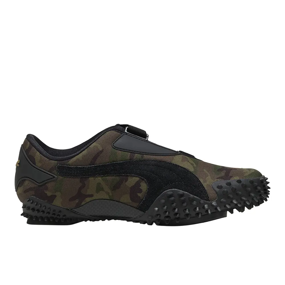 PUMA Mens Mostro Camo Slip On Sneakers Shoes Casual - Green