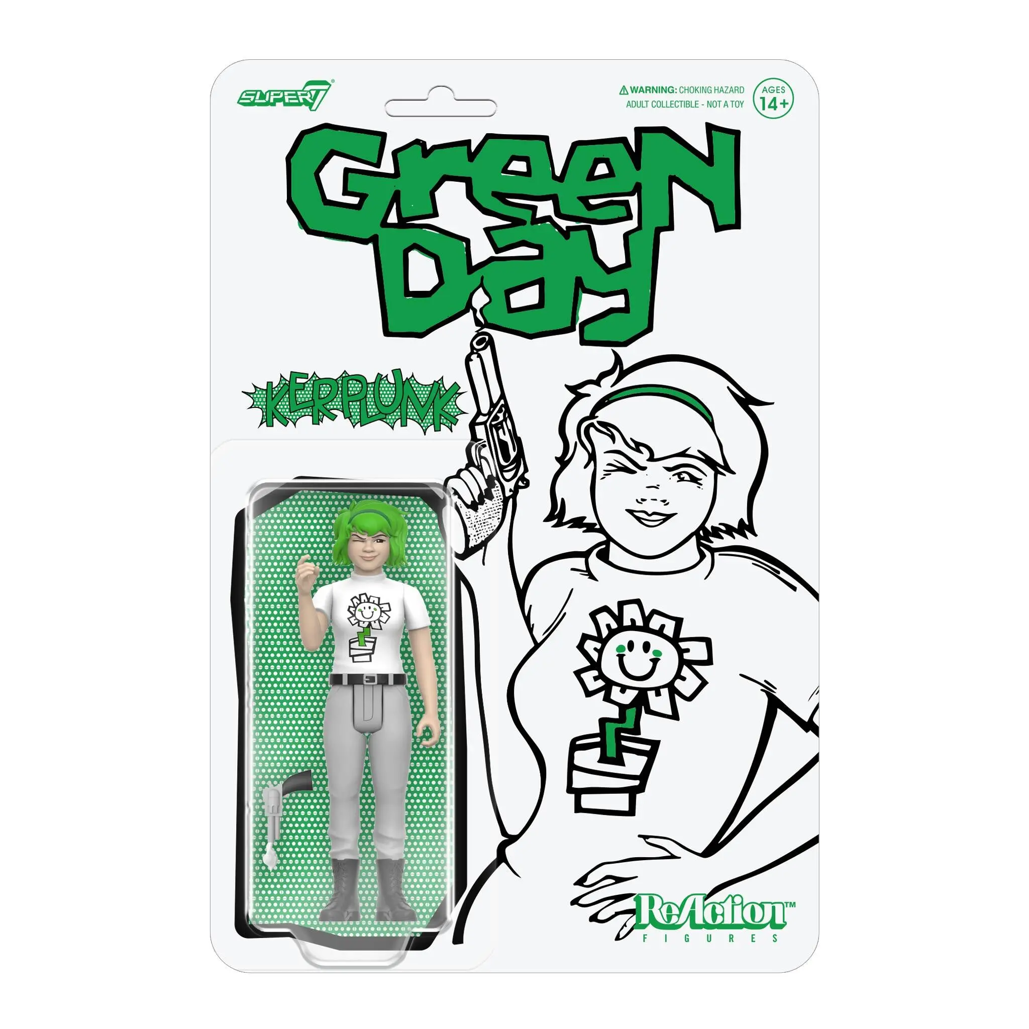 Super7 GREEN DAY ReAction Figures - Kerplunk Girl