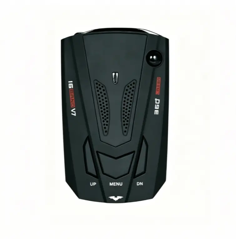 V7 16-Band Automotive Car Speed Detector for Drivers - 360° Full Coverage, Real-Time Signal Updates, Multi-Band Detection, Intelligent Voice Guidance, Voice Speed Display Car Inspection Tool