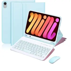 Tablet Keyboard with Mouse, 1 Count Detachable Keyboard Protective Cover with Pencil Slot, Tablet & Computer Accessories iPad Mini (A17 Pro) 7th Gen 2024