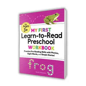 My First Learn-to-Read Preschool Workbook – Phonics, Sight Words & Reading Practice for Ages 3–5