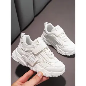 Girls' Tennis Shoes, Tennis Walking Shoes, Breathable Comfort Mesh Sports Sneakers, Fashionable Athletic Footwear for Active Play and Sport