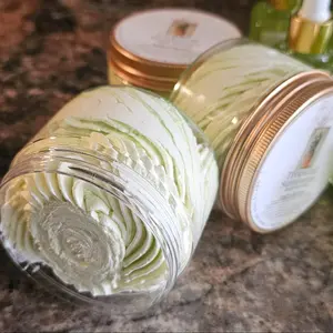 Tropical Summer Body Butter 2.3 OZ.                Lotions Body Care Moisturizer Moisture Jojoba Nourishing Pineapple Comfort Skin Care Hydrating Moisturizing Scented