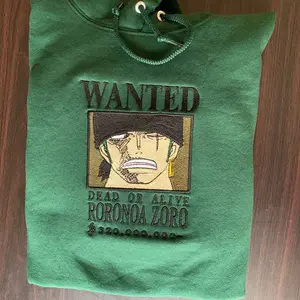 Zoro Embroidered Bounty Hoodie