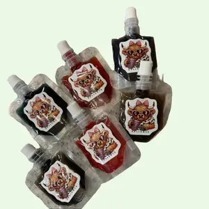 Boujee Delights Syrup Mixology Pouches - Pre-Measured Flavors for Soda or Energy Drinks, Travel-Friendly & Mess-Free