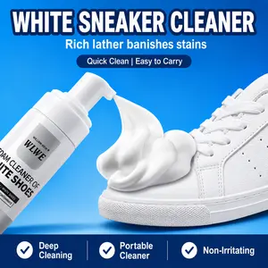 Summergarden Footwear Cleaner Kit - No-Rinse, Portable, Fade Stain Resistant Formula with Brush, Towel for Sneakers, Leather Cleaning & Car Interior Dirt Removal