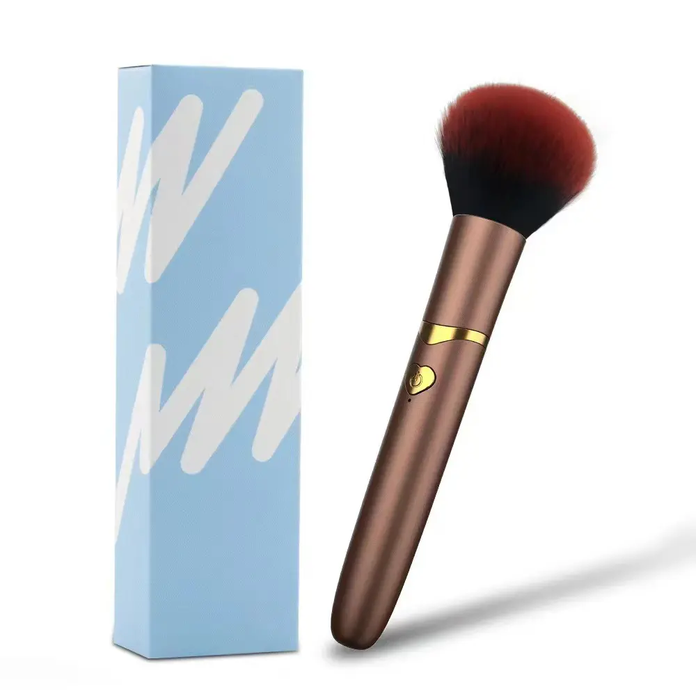 Beginner-Friendly Fluffy Face Powder Brush - Beauty Product with Ultra-Soft Tips, Skin-Friendly Synthetic Bristles, Even Sweep, Lightweight Portable Makeup Tool for Blush & Bronzer, Thoughtful Gift for Women