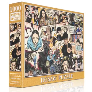 The Stranger Things Puzzle – 1000 Pcs Retro Comic Collage 19.5 in × 27.2 in