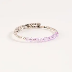 Haven Beaded Memory Wire Bracelet