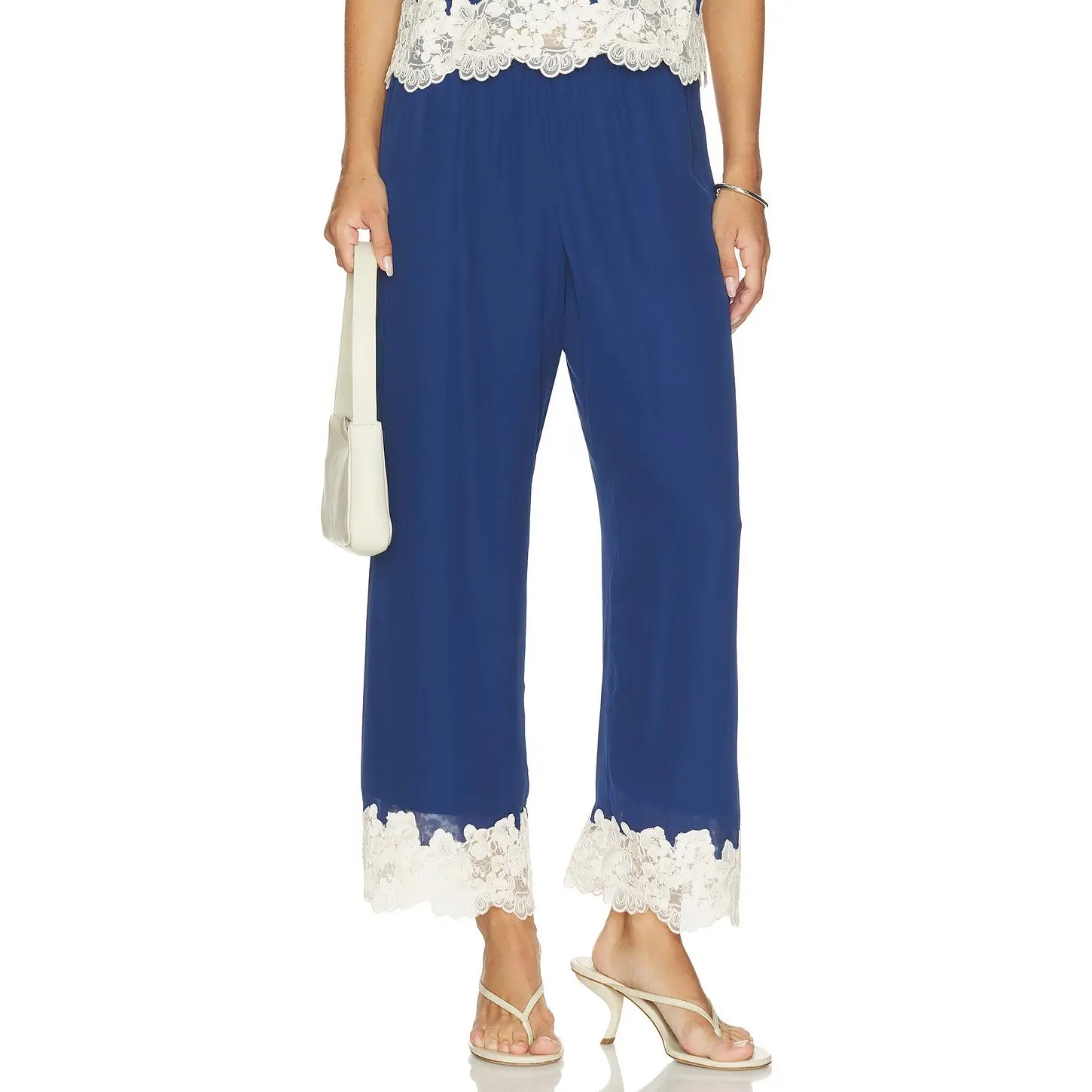 CAMI NYC Gilda Chiffon Pant in Sailor