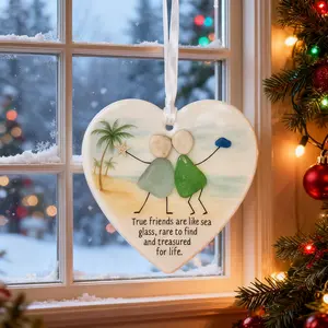 True Friendship Acrylic Ornament Decoration, Perfect Gift for Best Friends and Classmates, Symbolic Friendship Small Present