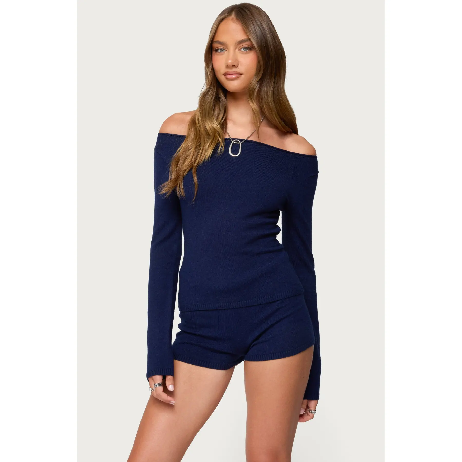 Arianna Off Shoulder Sweater
