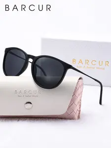 Women's Vintage Elegant Metal Ultra-Light Uv400 Polarized Sunglasses, Multiple Colors Available, Gift Box Packaging, Perfect Gift for Wife Daughter Girlfriend, Polarized Square Glasses