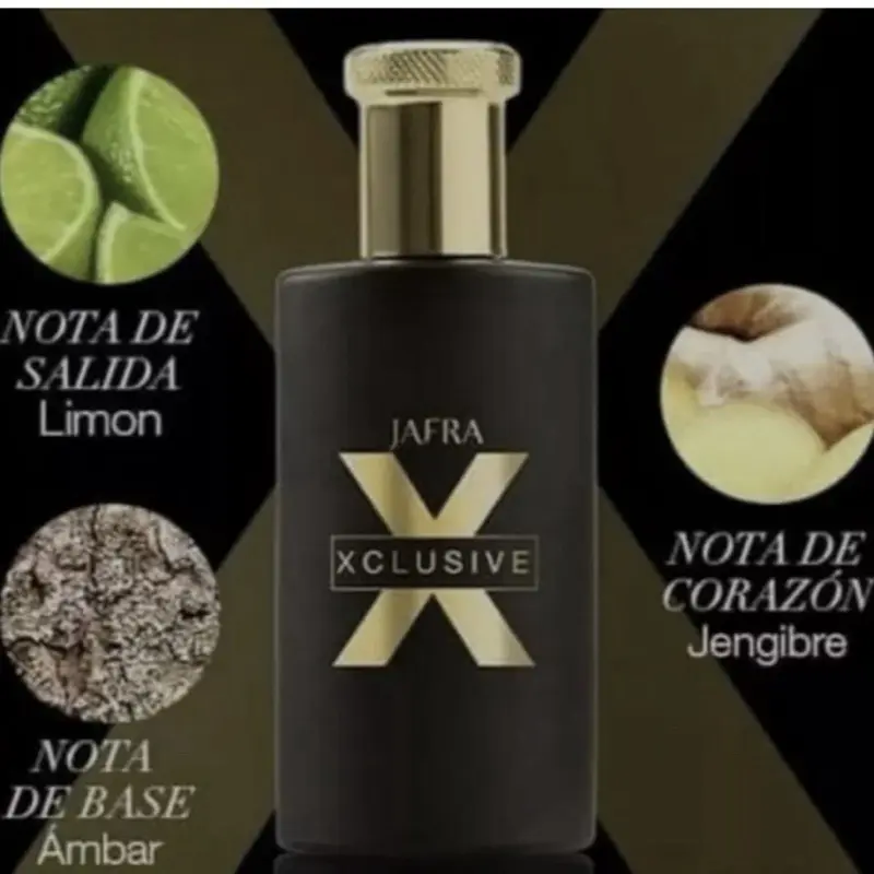 Jafra X Clusive eau de toilette 1.7 fl oz for men glass bottle and New box