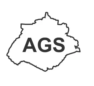 Mexican State Map Outline Aguascalientes Vinyl Decal Sticker UV & Waterproof Bumper Window Laptop Automotive Water Bottle Gift accessories – BLACK 5.5"