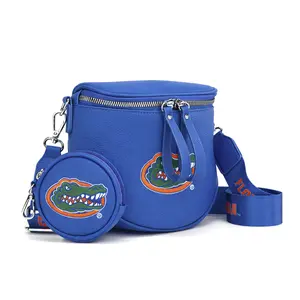 NCAA Large Crossbody Bag for Men&Women, Adjustable Strap Sling Purse, Bum Bag for Travel, Sports, Outdoor Activities, College Campus, Everyday Use 030