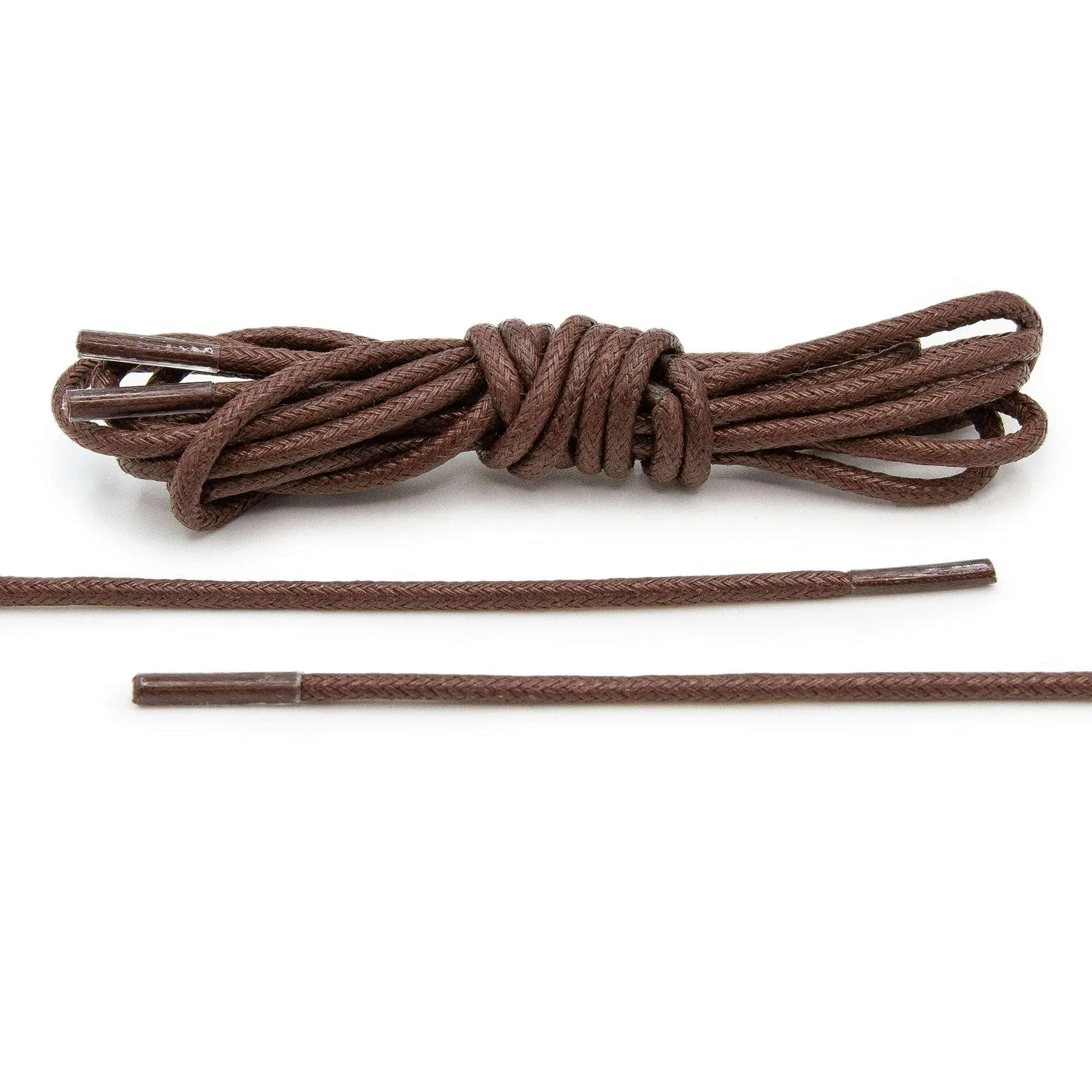 Dark Brown Waxed Dress Shoelaces Dark Brown Waxed Dress Shoelaces