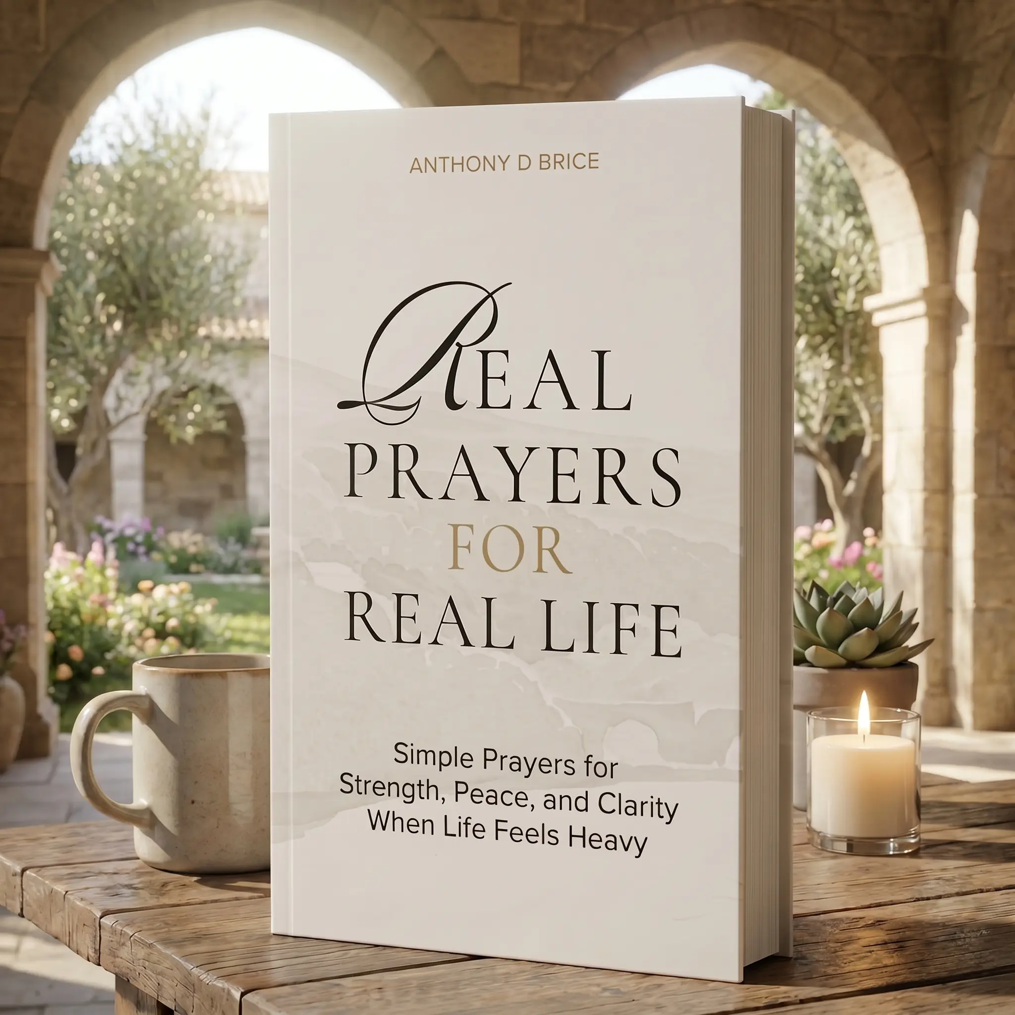 Real Prayers for Real Life – Simple Prayers for Strength, Peace & Clarity, Faith-Based Encouragement, Hope, Comfort & Spiritual Growth Book