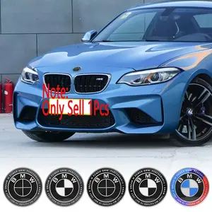 1/2Pcs 3D ABS 82mm 74mm BMW Car Front Bonnet Hood Emblem Rear Trunk Badge Logo Cover Replacement Accessories For BMW M E39 E46 E60 E90 E30 E36 E63 E87 E81 E82 E84 E83 F48 F06 F20 F32 F33 X1 X2 X3 X4 X5 X6 M2 M3 G20 G01