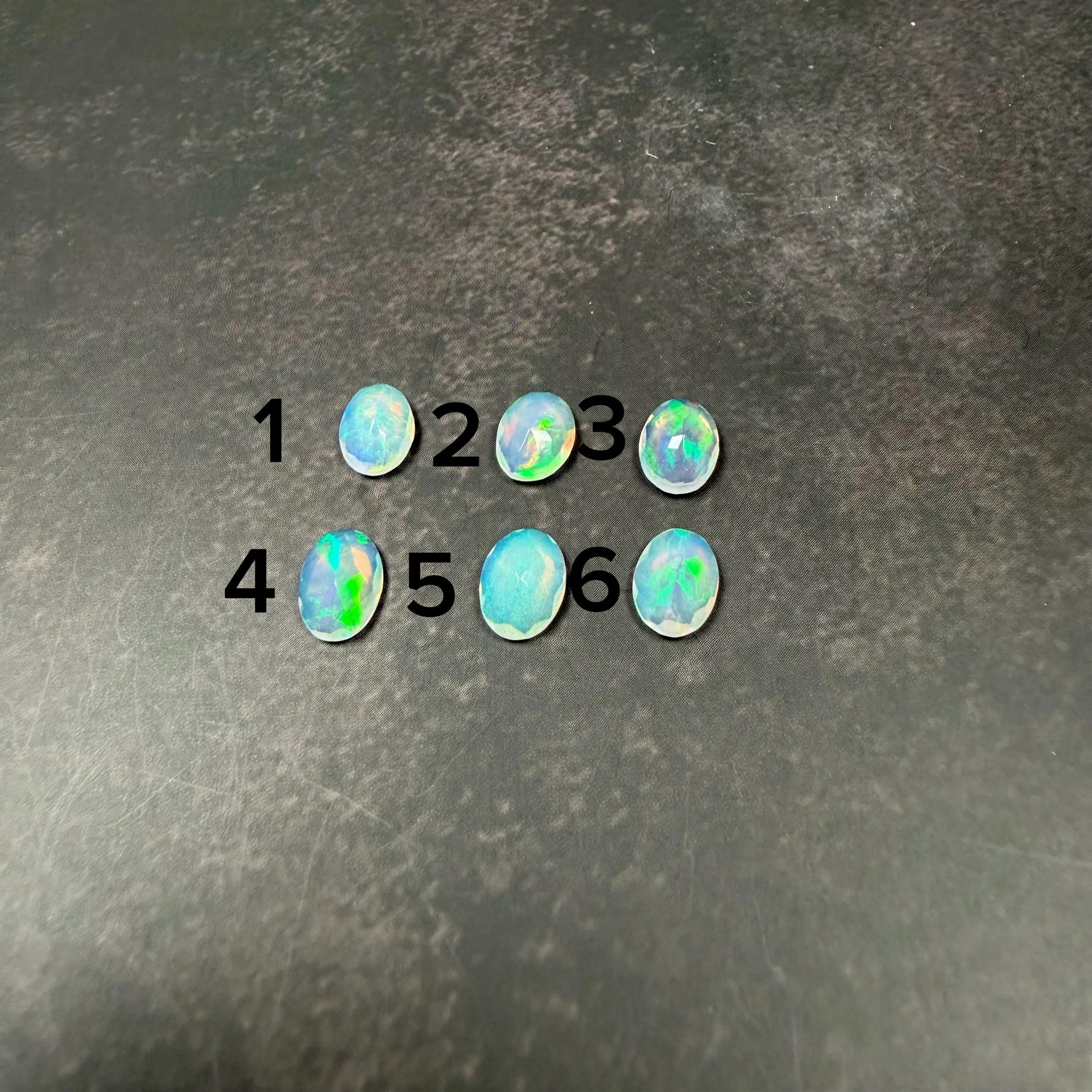 Natural Ethiopian Opal Cabochon – Multicolor Fire Gemstone – Choose Your Stone