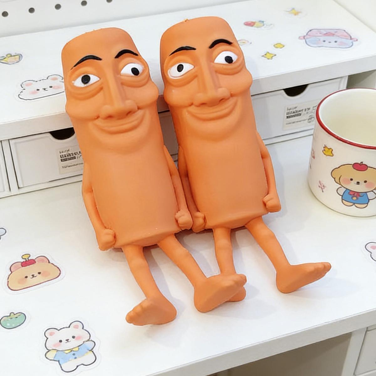 Trending Tung Tung Tung Sahur Fidget Toy | Slow Rising Squishy Meme Figure, Perfect Stress Reliever Gift