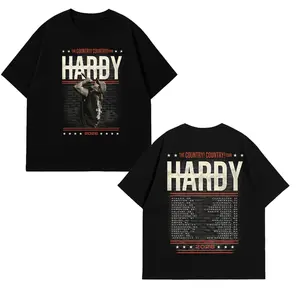 HARDY Country Tour 2026 Graphic T-Shirt Gildan Unisex Tee, The Country Tour Concert Shirt, Country Music Fan Tee, Vintage Tour Graphic Shirt, Double Side Print Cotton Tee for Men Women