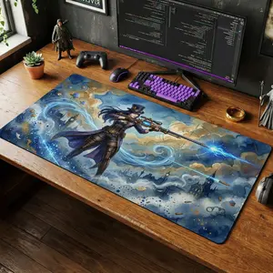 Caitlyn League of Legends Mouse Pad XL Gaming Desk Mat LoL Gamer Gift