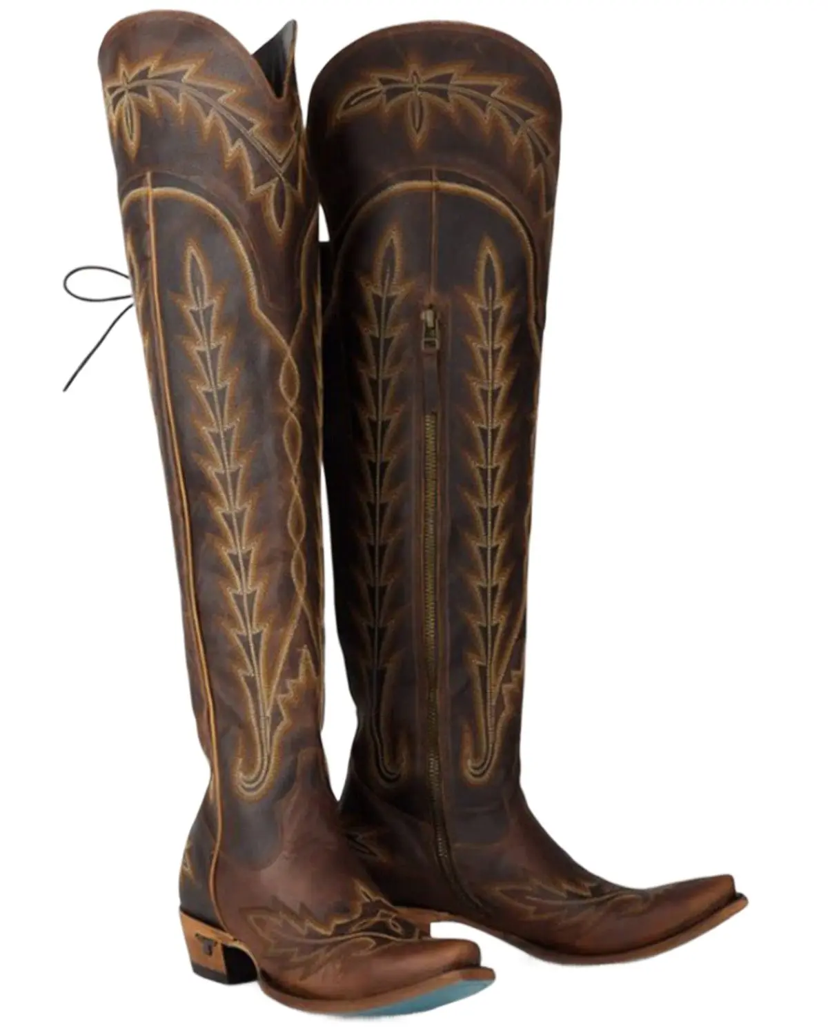 Lane Women's Women'S Lexington Over The Knee Corset Western Boot Snip Toe - Lb0499a
