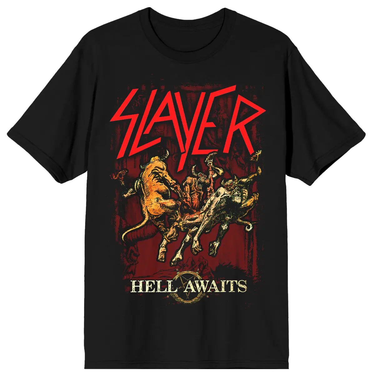 Torn Asunder Hell Awaits Tracklist T-Shirt