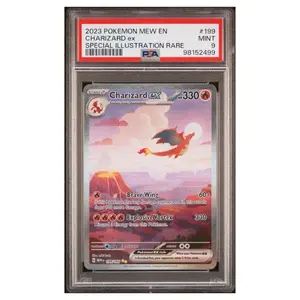 PSA 9 Charizard Ex #199 SAR 151 English