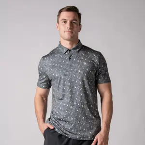 Men's Club Printed Polo