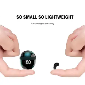 MSHUKCOE Sleep Earbuds for Side Sleepers, Bluetooth Wireless Soft Earbuds for Sleeping, Sleep Earphones Ear Buds Noise Cancelling, Headphones for Sleeping on Side, Tiny Invisble Earbud Small Ears Canal Work