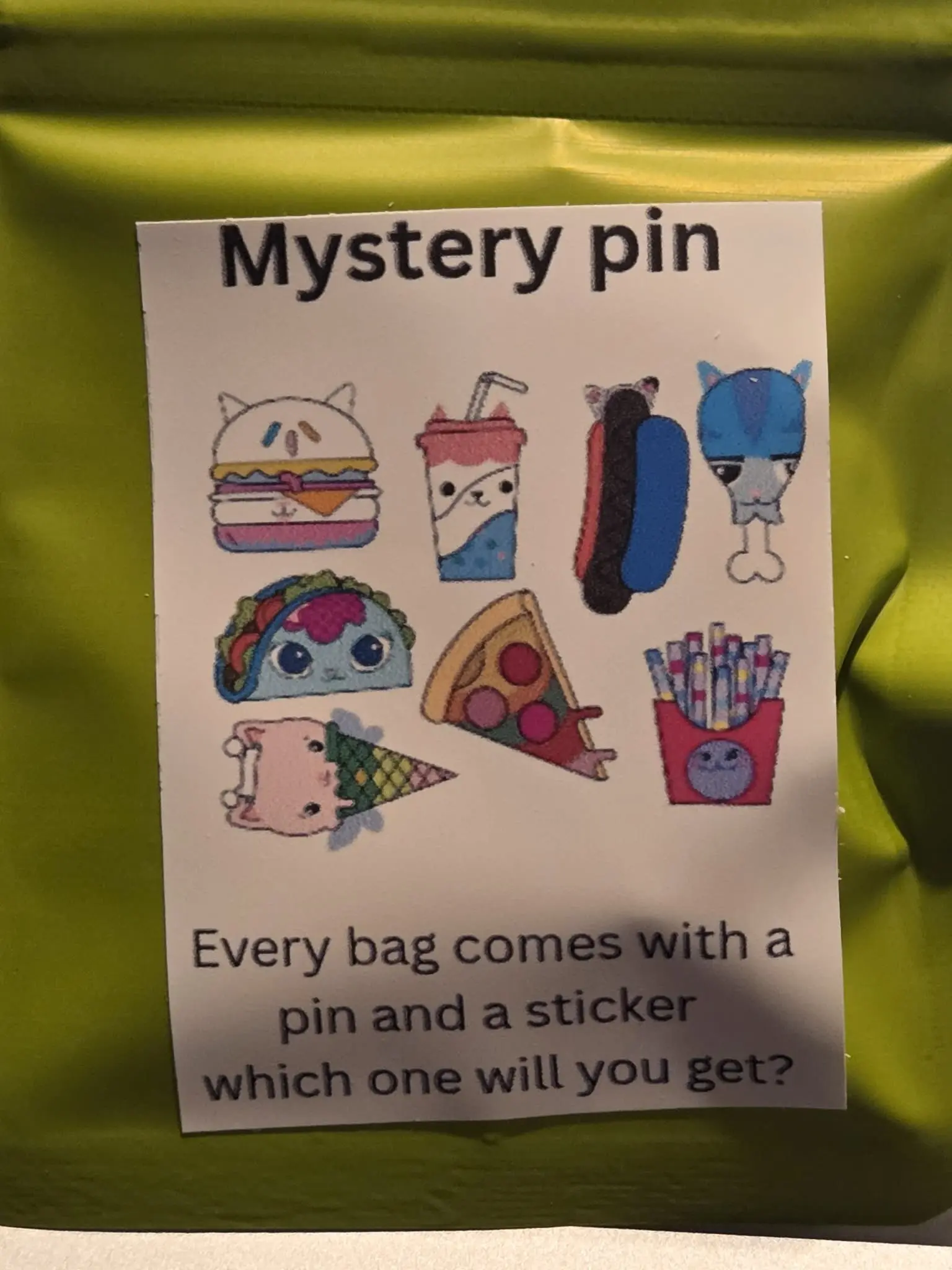 Mystery pins