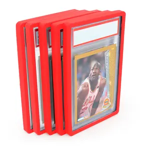 PSA Slab Bumper Guards 5-Pack Compatible with Yugioh MTG Pokémon & Sports PSA Graded Cards Includes 5 TPU Bumper Protectors for PSA Slabs Up to 35pt