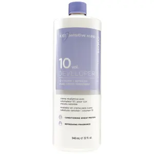 ion Sensitive Scalp 10 Volume Creme Developer, Ionic Buffers and Conditioning Protein to Help Scalp Sensitivity