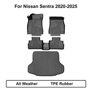 TPE All-Weather Car Floor Mats & Cargo Liner, Automotive Car Accessories for 2020-2025 Nissan Sentra