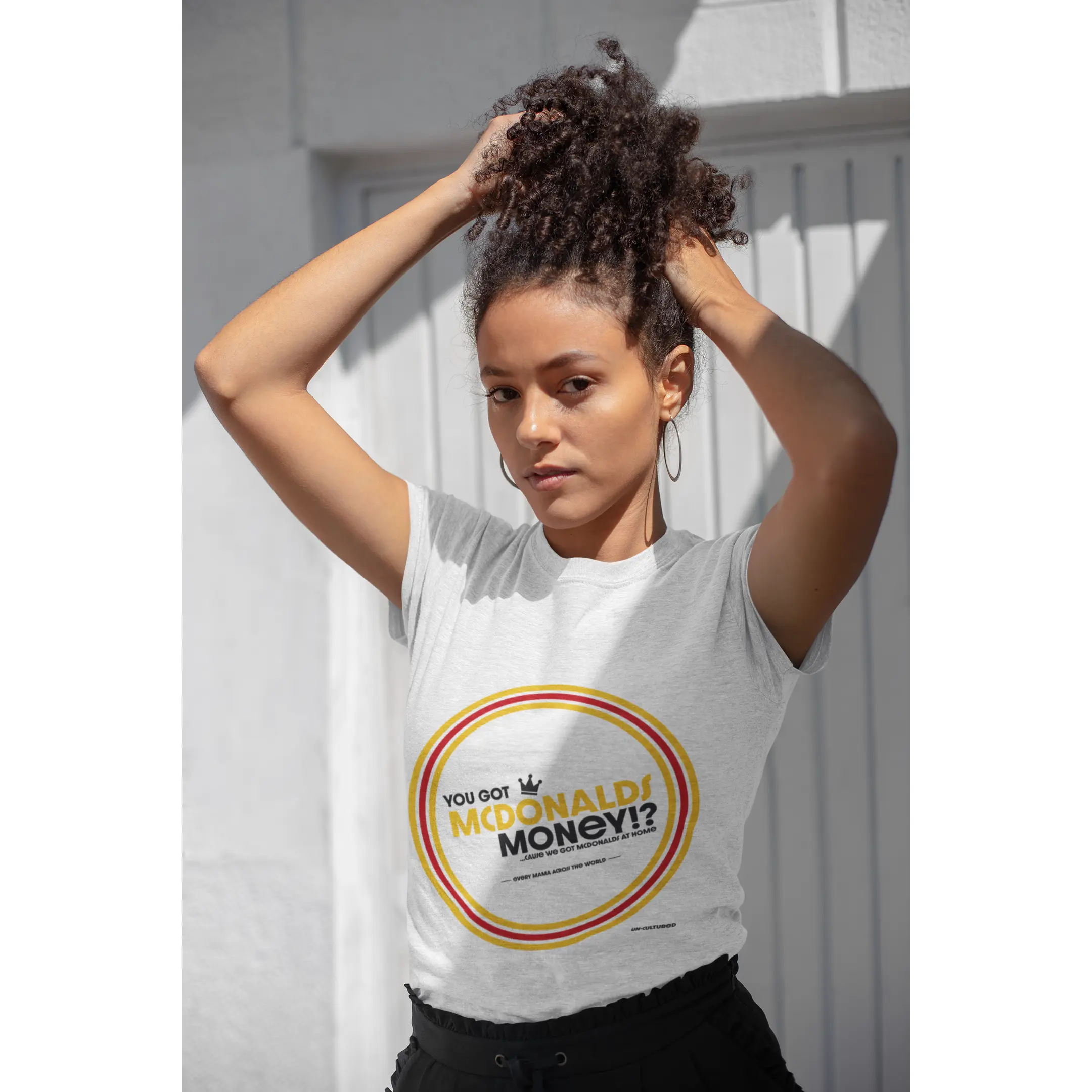 McDonald's Money: Classic Clapback Tee Unisex Tee, Pop Culture Graphic T-Shirt, Sarcastic Shirt, Funny Tee, Novelty Gift Idea