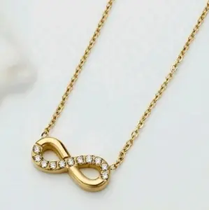 Necklace Infinity Stainless steel
