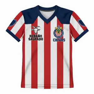 Chivas American Football Mesh Jersey – Rebaño Sagrado 2026 Gridiron Shirt
