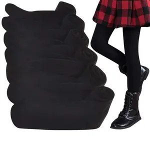 ToBeInStyle Women's 2, 4, or 6 Pack of Full Length Footed Knit Polyester Winter Tights