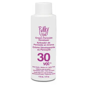 Punky Colour Cream Peroxide Developer - 30 Volume 4oz